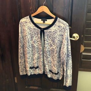 Lands’ End Supima Cardigan Sweater Women